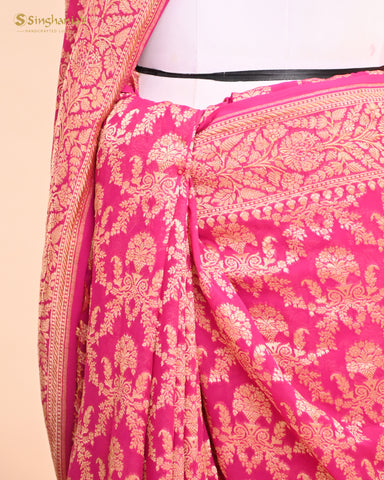 Step 5 of saree draping