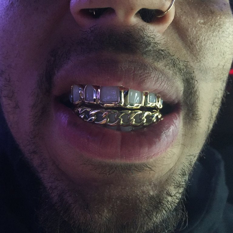 Cuban Link Grillz (Sold as a Set) - STLgrillzz