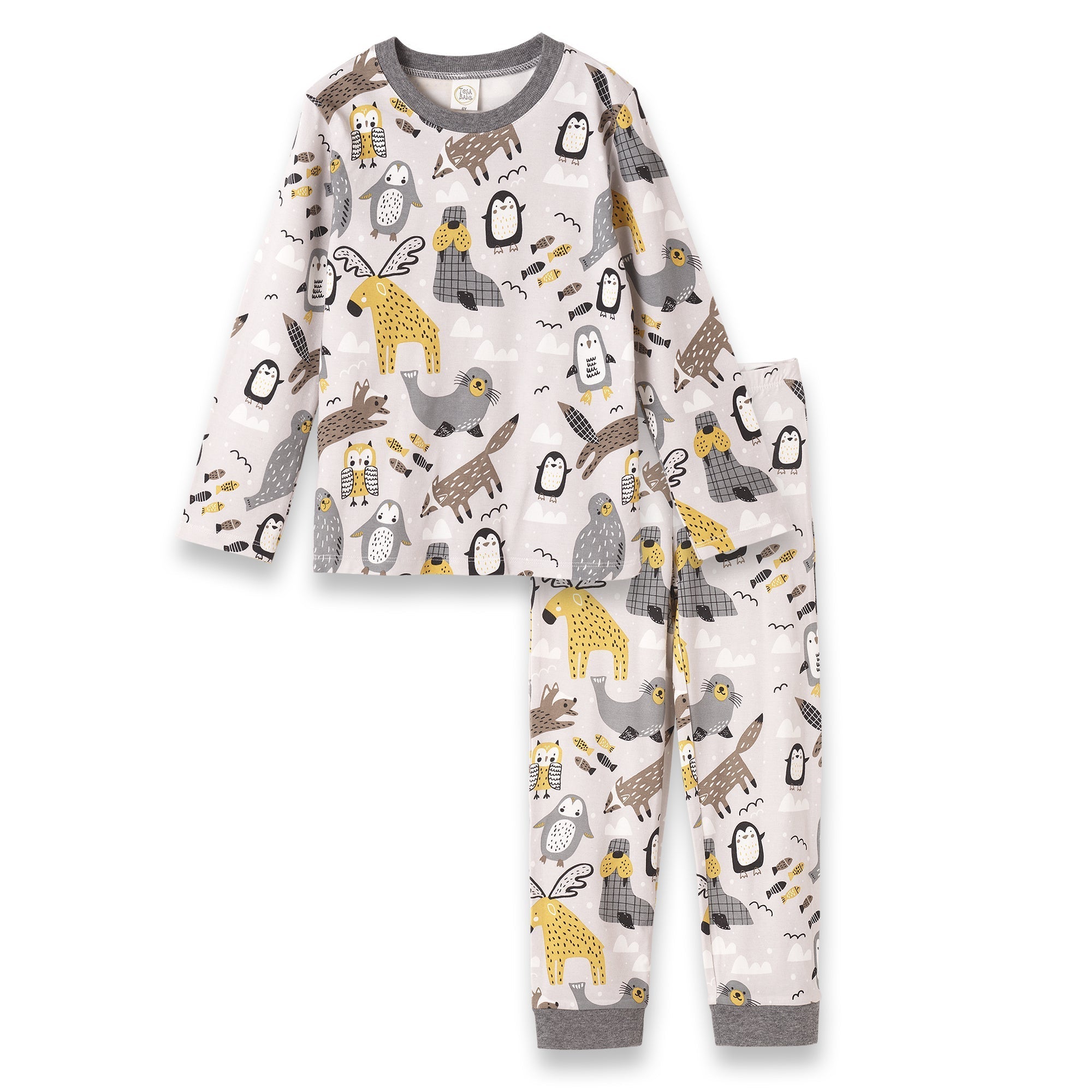 Arctic Animals Boy's Pajama Set