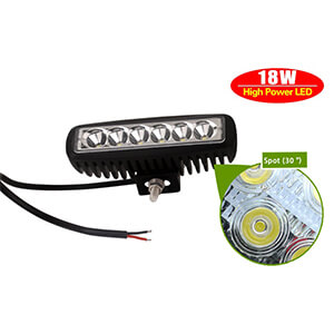 Luz LED de 18w del parachoques delantero YITAMOTOR