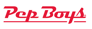 logo of PepBoys auto parts website 