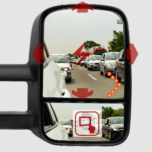 Dual glass of YITAMOTOR towing mirrors