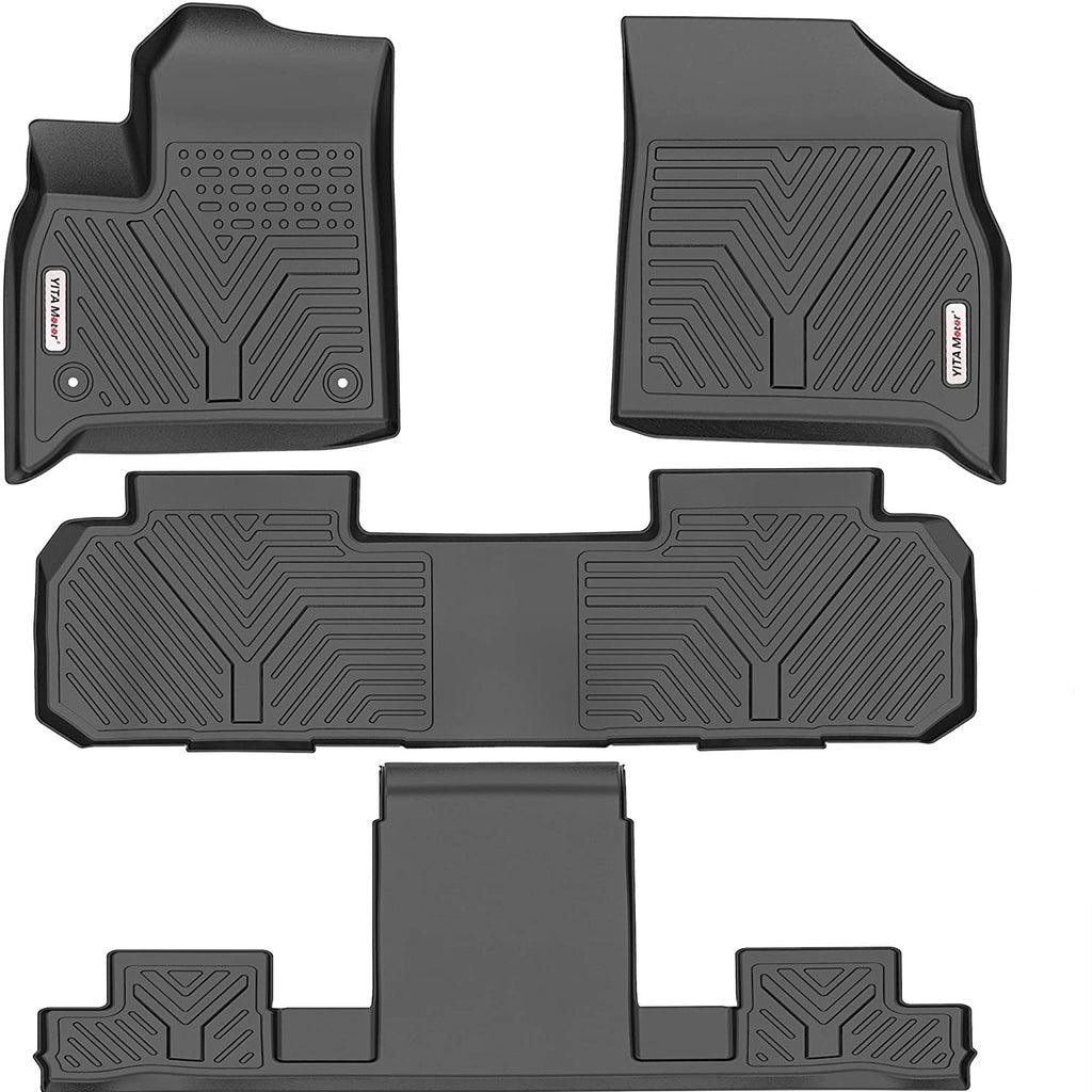 1823 Chevy Traverse allweather protection rubber floor liners for