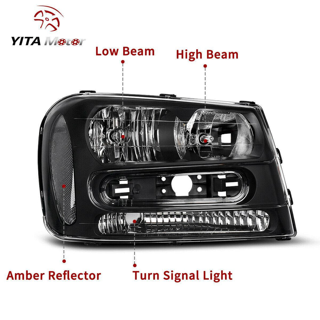 2003 chevy trailblazer headlight