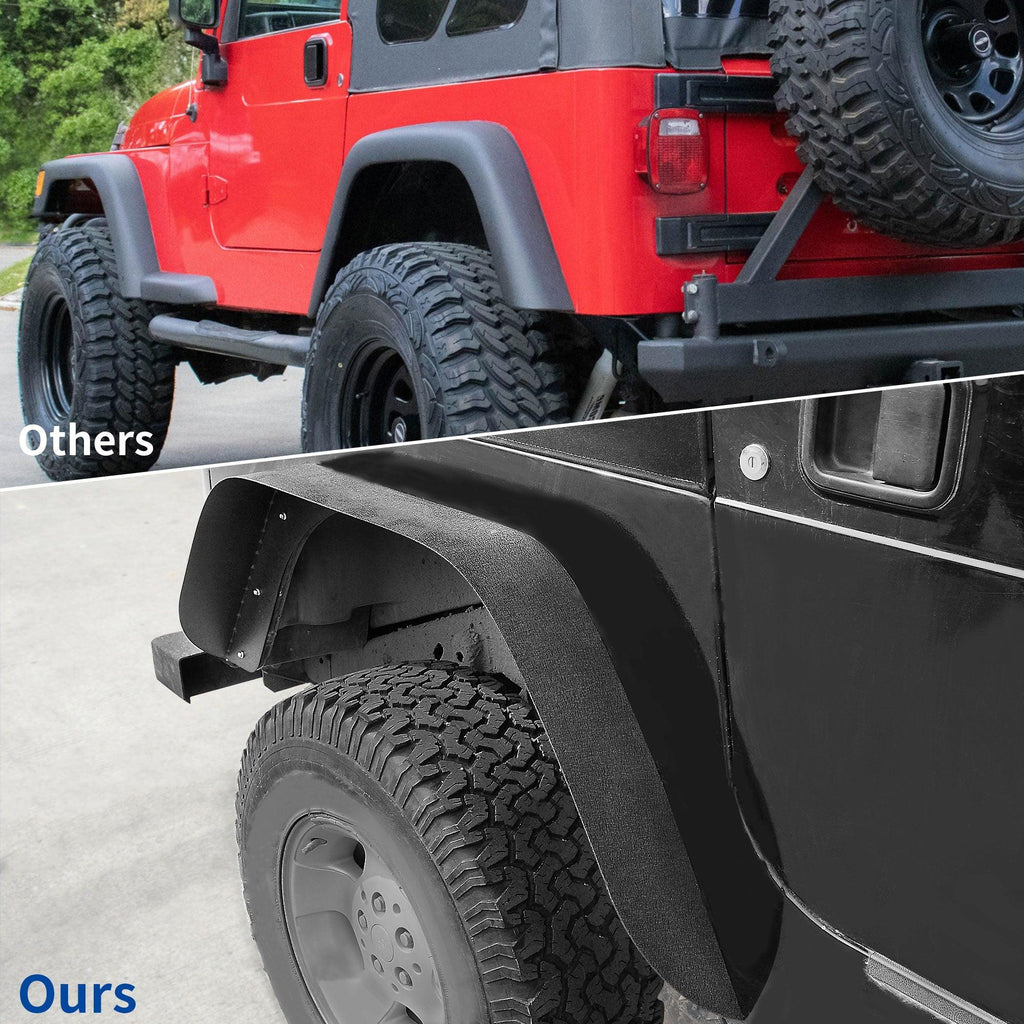 YITAMOTOR® Fender Flares for 97-06 Jeep Wrangler TJ 4 PCS – YITAMotor