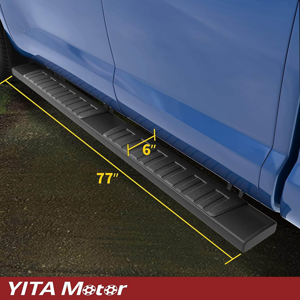 6" Running Boards For 2007-2021 Toyota Tundra Double Cab-YITAMOTOR
