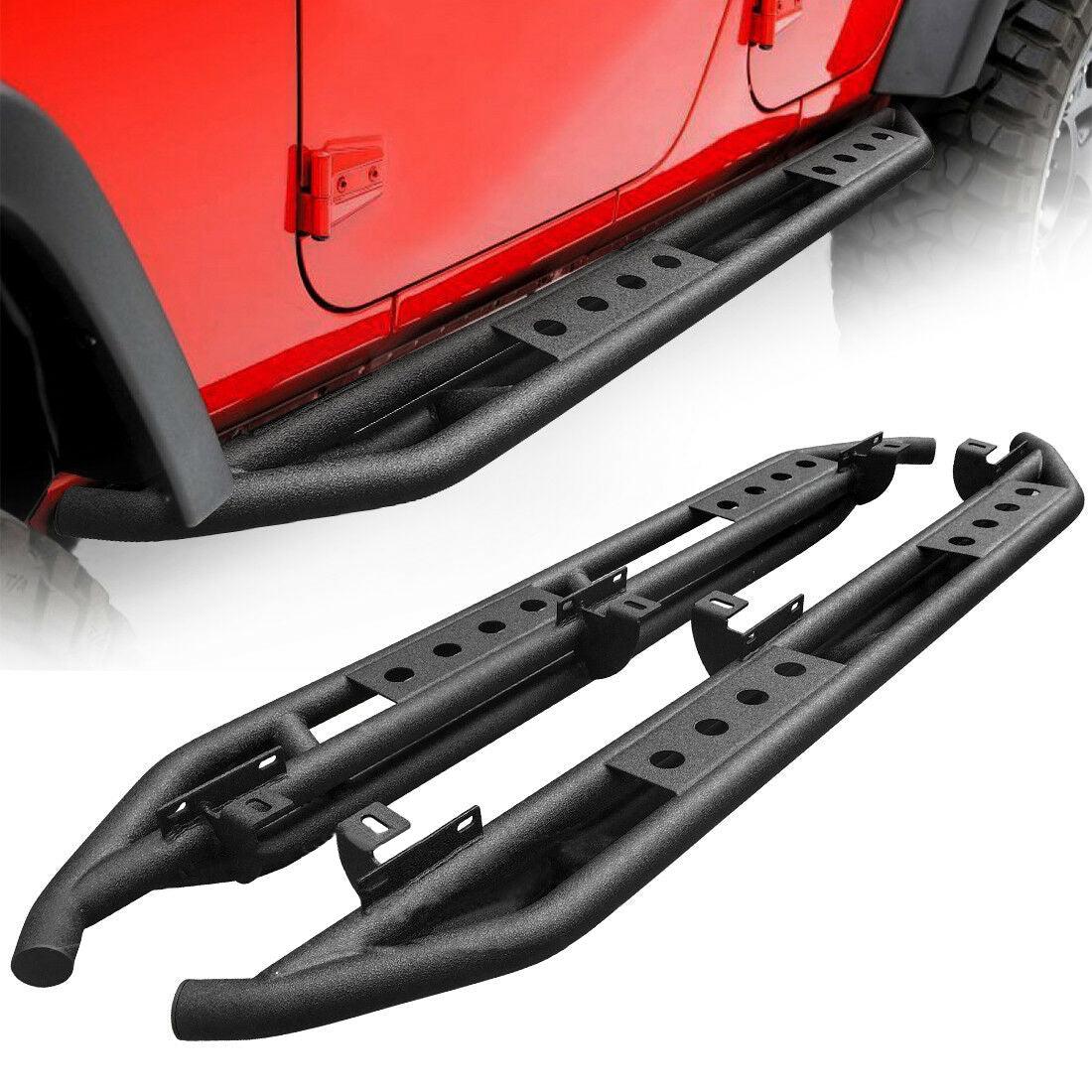 07-18 Jeep Wrangler JK Unlimited 4 Door Running Boards-YITAMOTOR – YITAMotor