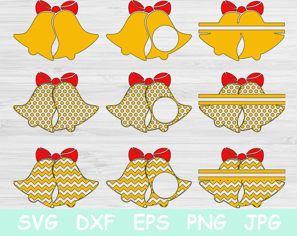 Jingle Bell SVG scrapbook cut file cute clipart files for