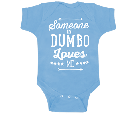 Blue Someone in Brooklyn Loves Me Onesie – New York is My Happy Place