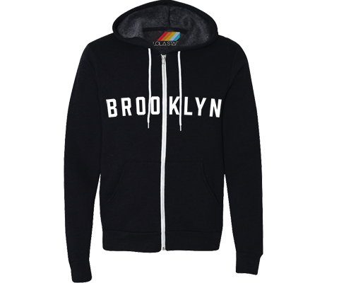 black brooklyn hoodie