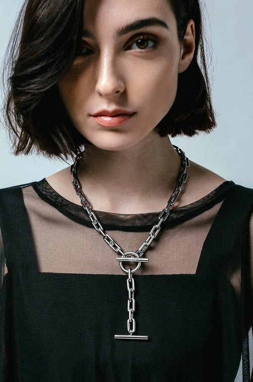 Vitaly Fuse Choker Chain  100% Recycled Stainless Steel Accessories