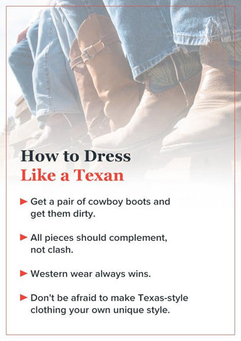 How to dress like a texan