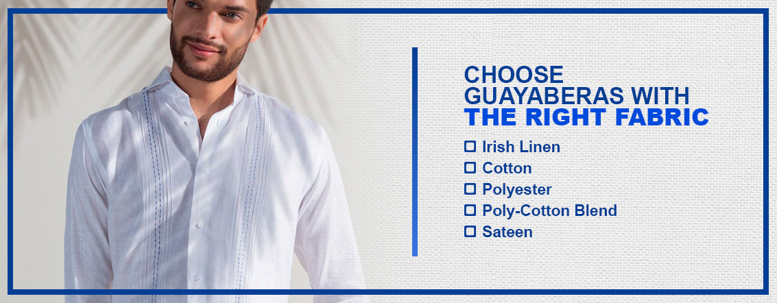 Choose Guayaberas with the Right Fabric