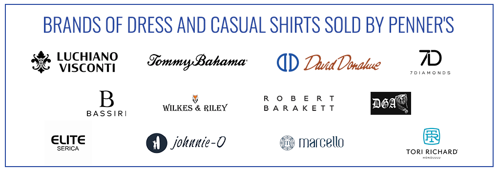 Brands of casual shirts