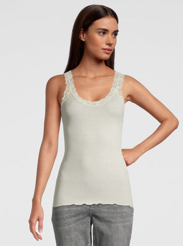 Camisole for Women, 100% Cotton, Airy Soft Comfy Lace Cami Tank