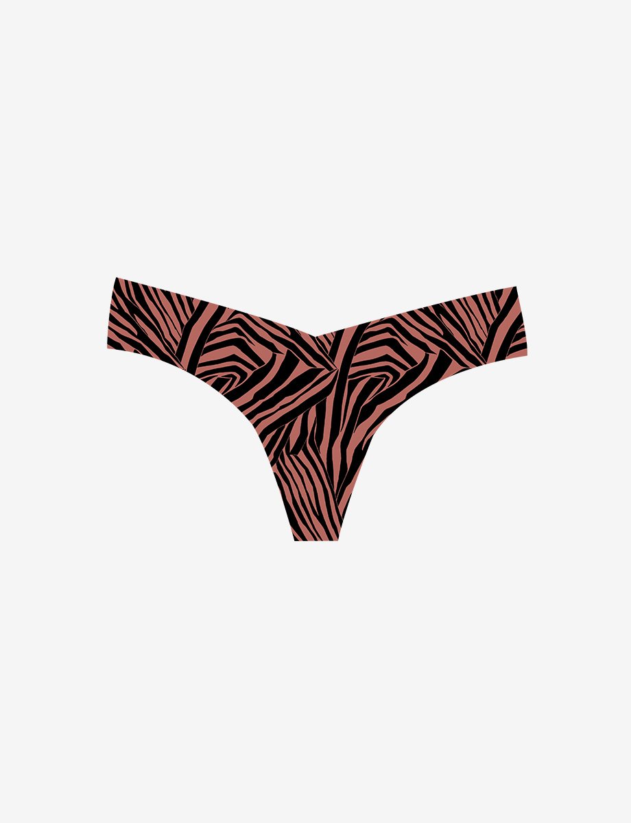 Commando Classic Print Thong