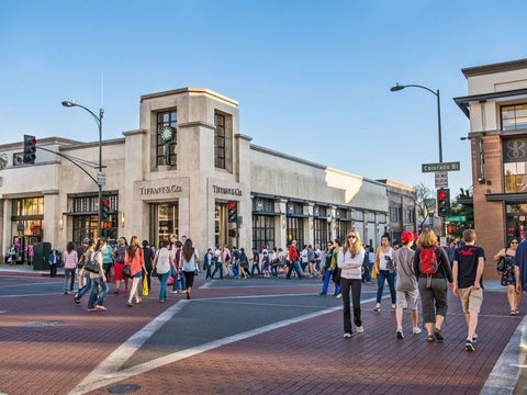 Crosswalk with people