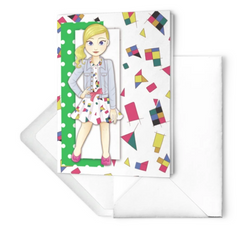 tween girl stationery- blank cards