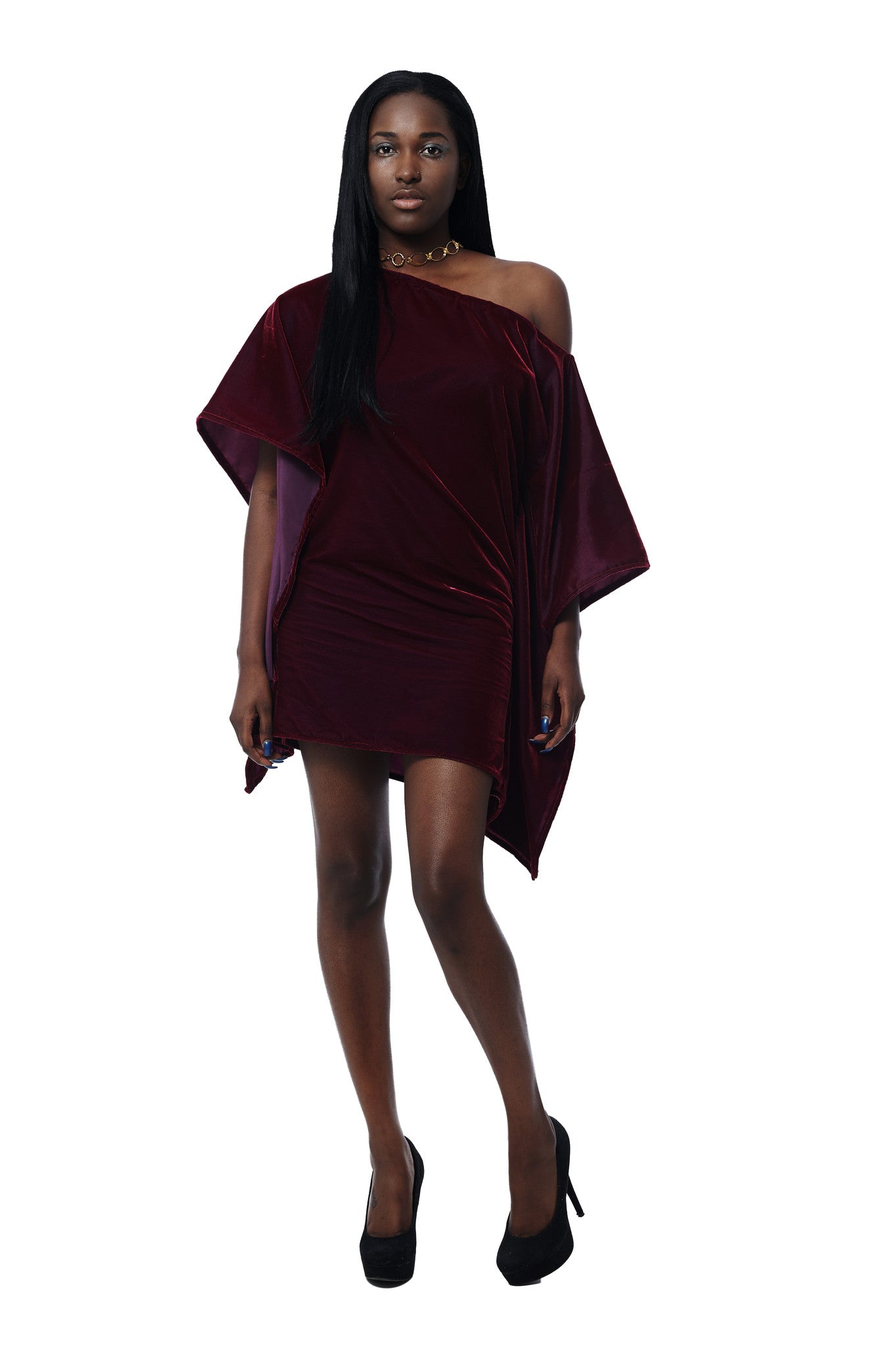 Silk Velvet Kaftan – René Hill Originals