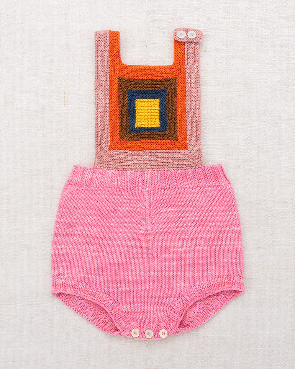 Nova Quilt Romper - Misha & Puff