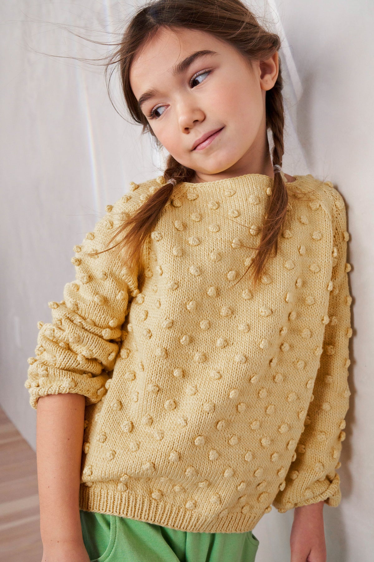 シルバー/レッド misha and puff popcorn sweater 3-4y - 通販