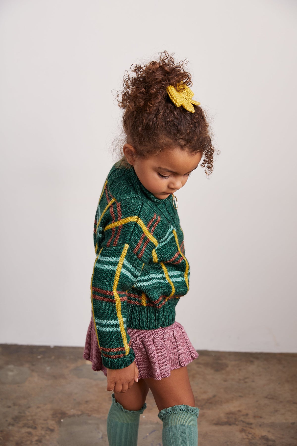 misha and puff Eyelet Ski Sweater 5y | labiela.com