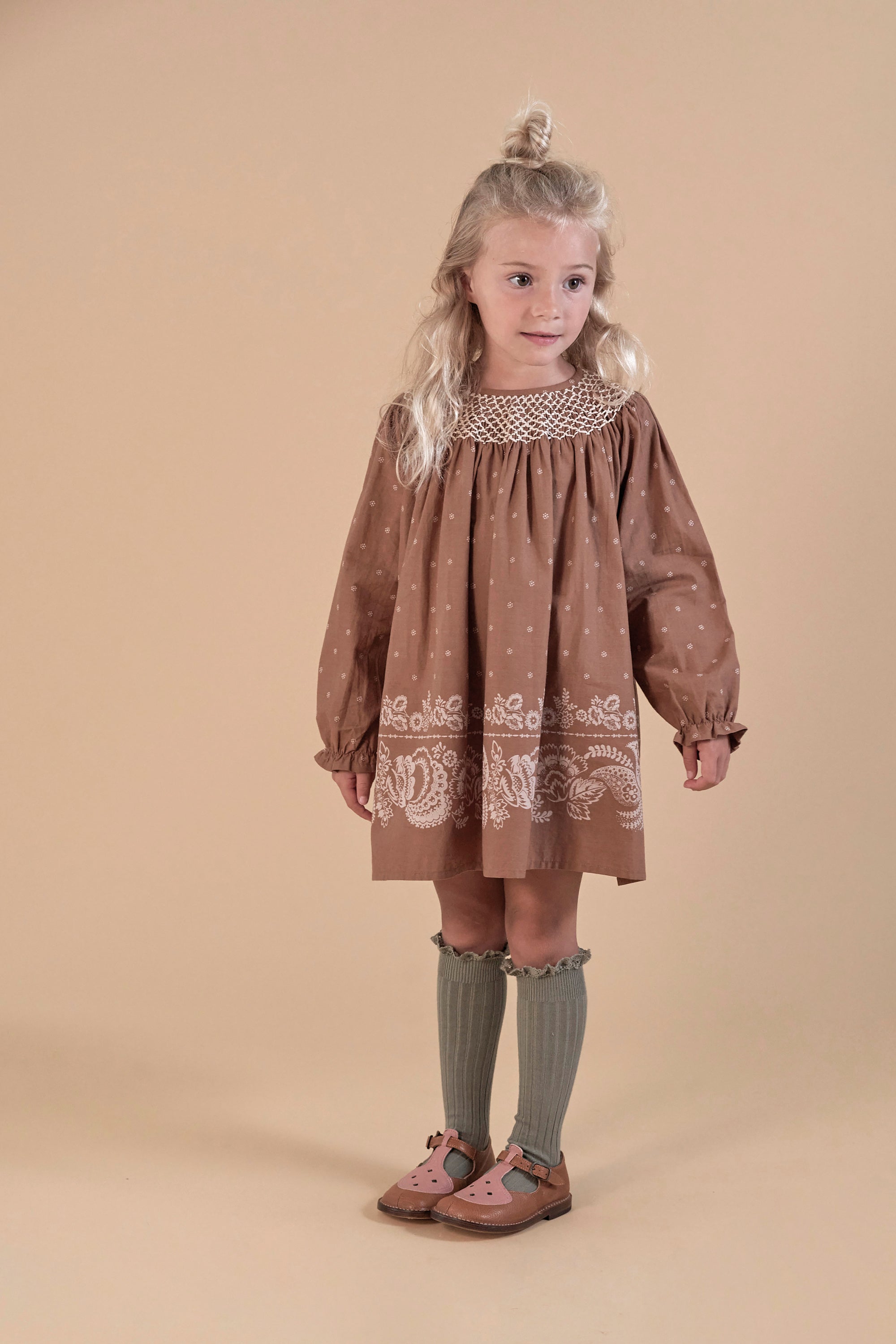 逸品】 アポリナ 7-9y Apolina Priscilla blouse ピンク kids-nurie.com