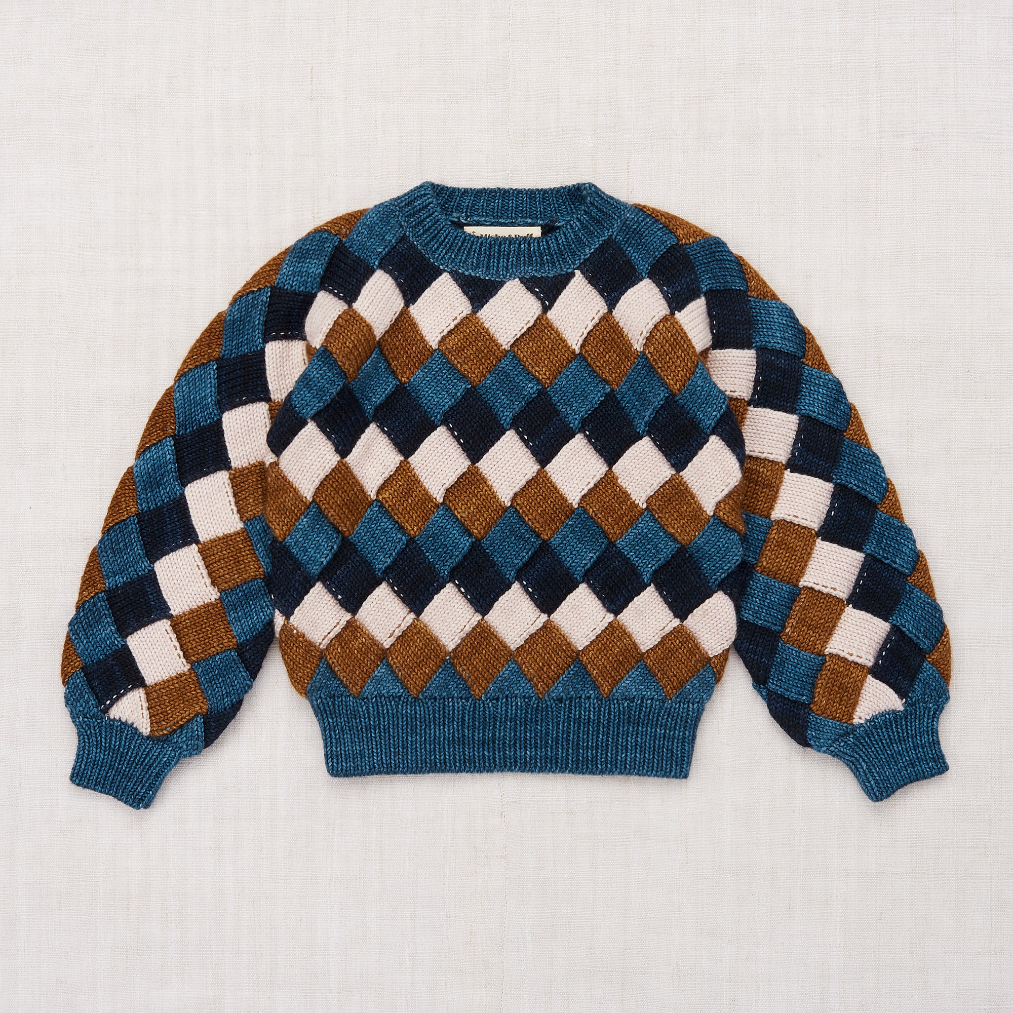 Mishau0026Puff Landscape Sweater blue smoke-