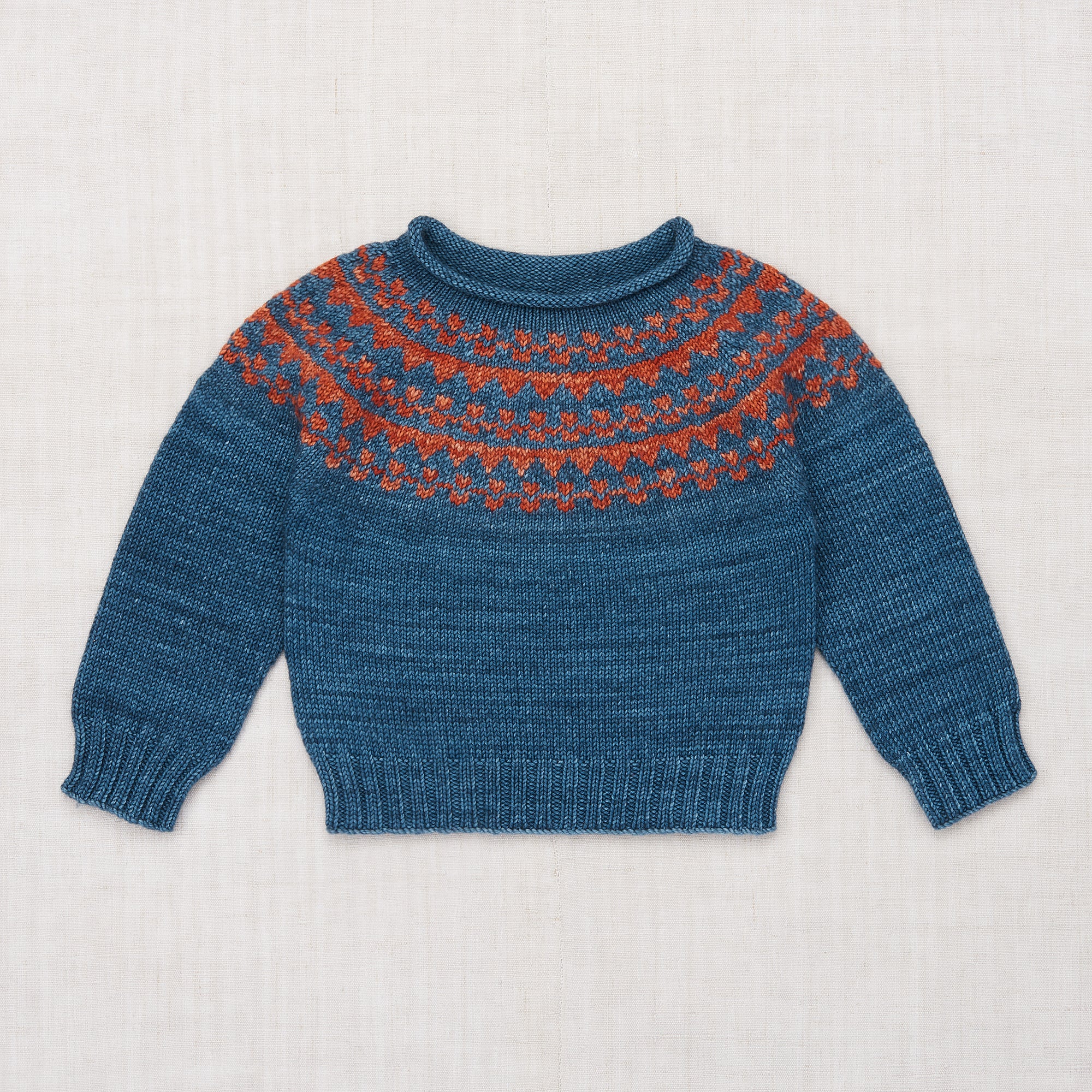 Mishau0026Puff Landscape Sweater blue smoke-