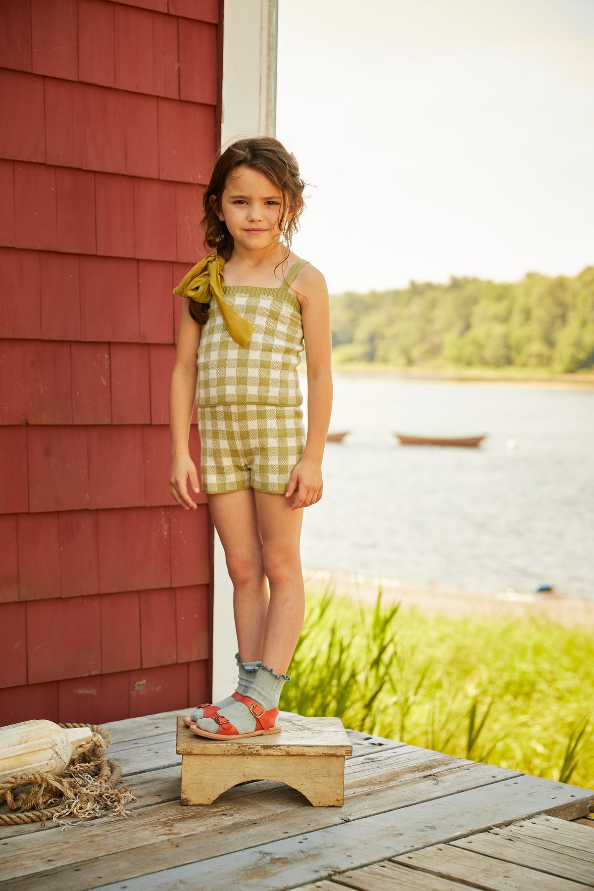 Misha and Puff picnic camisole 4-5y