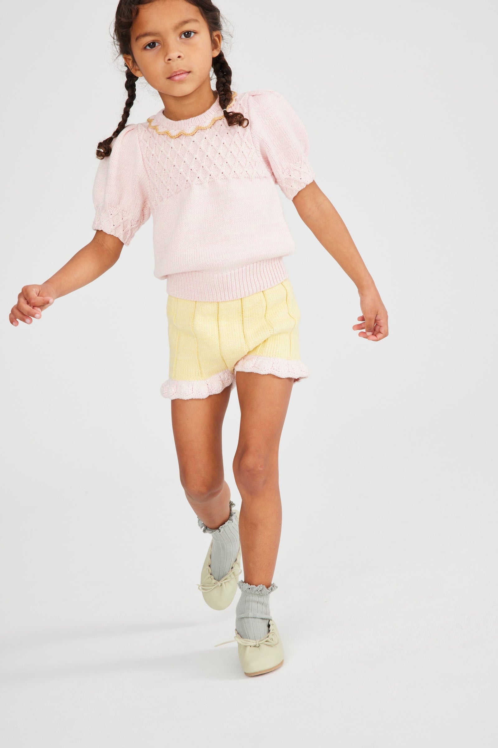 apolina kids 21SS MIREL BLOUSE ROSE アポリナ - ブラウス