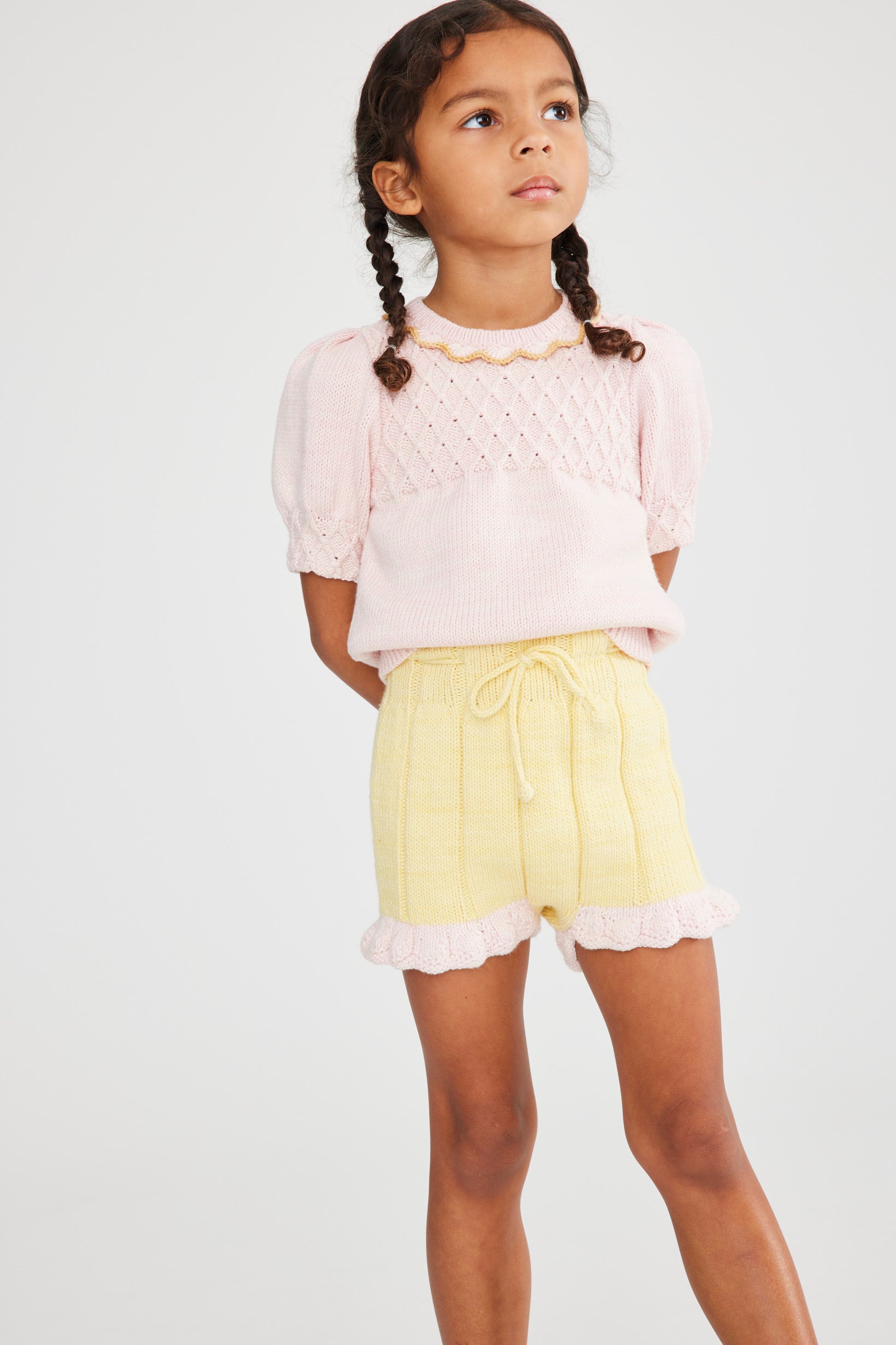 驚きの価格が実現！】 Scallop Misha&Puff ボトムス Hem 3-4y Shorts