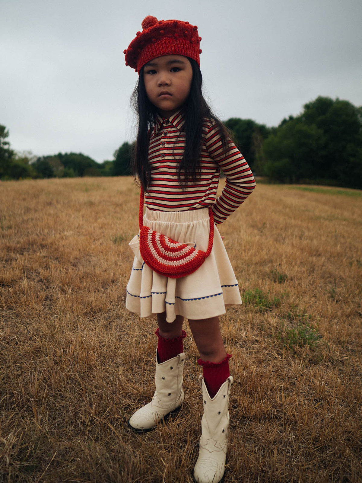 キッズ服女の子用(90cm~)MISHA & PUFF Circle Skirt String 6y - urtrs.ba