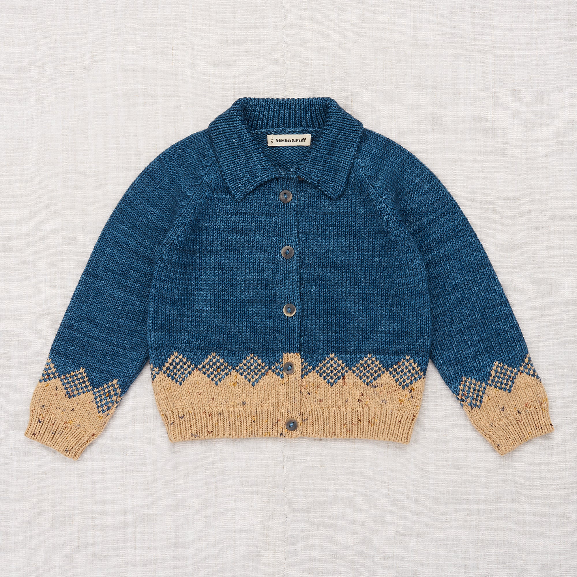 Misha&Puff Landscape Sweater blue smoke-