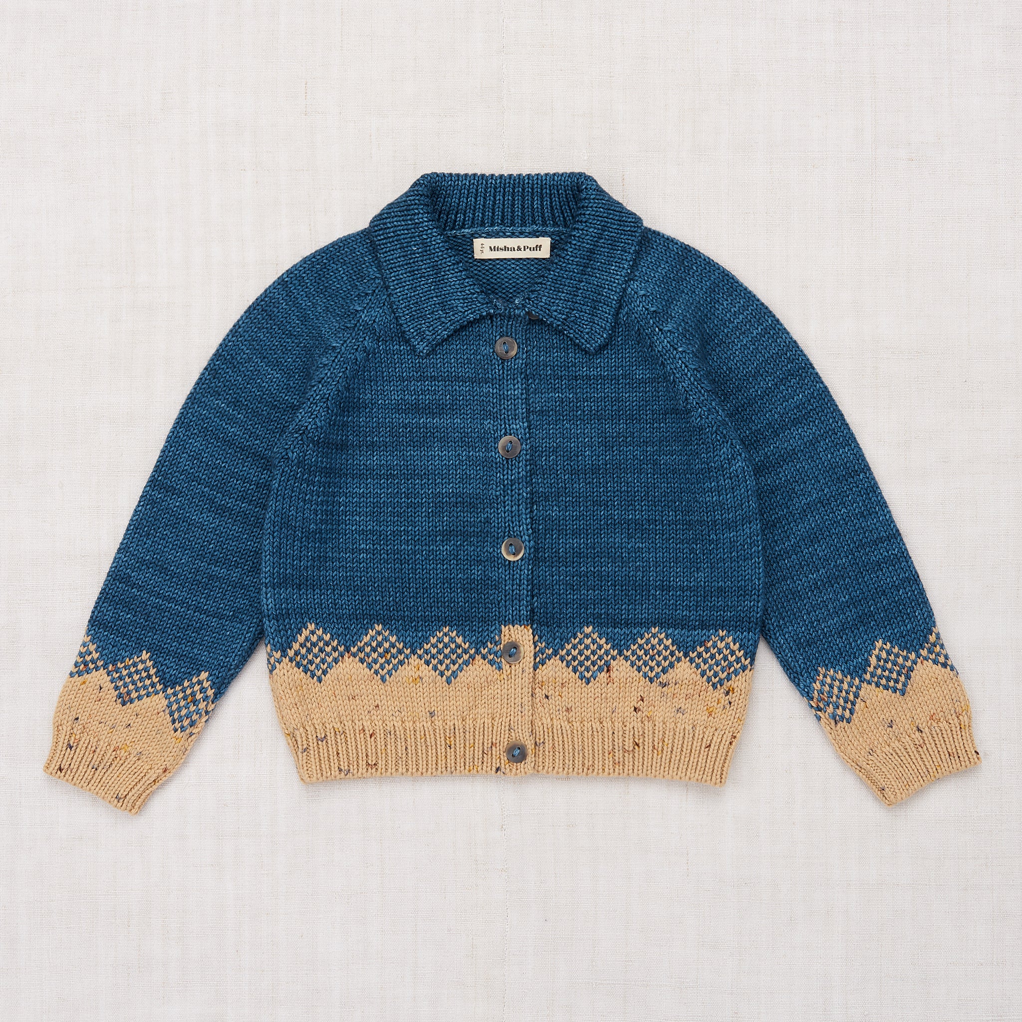 misha and puff zigzag cardigan 8y - キッズ服(男女兼用) 100cm~