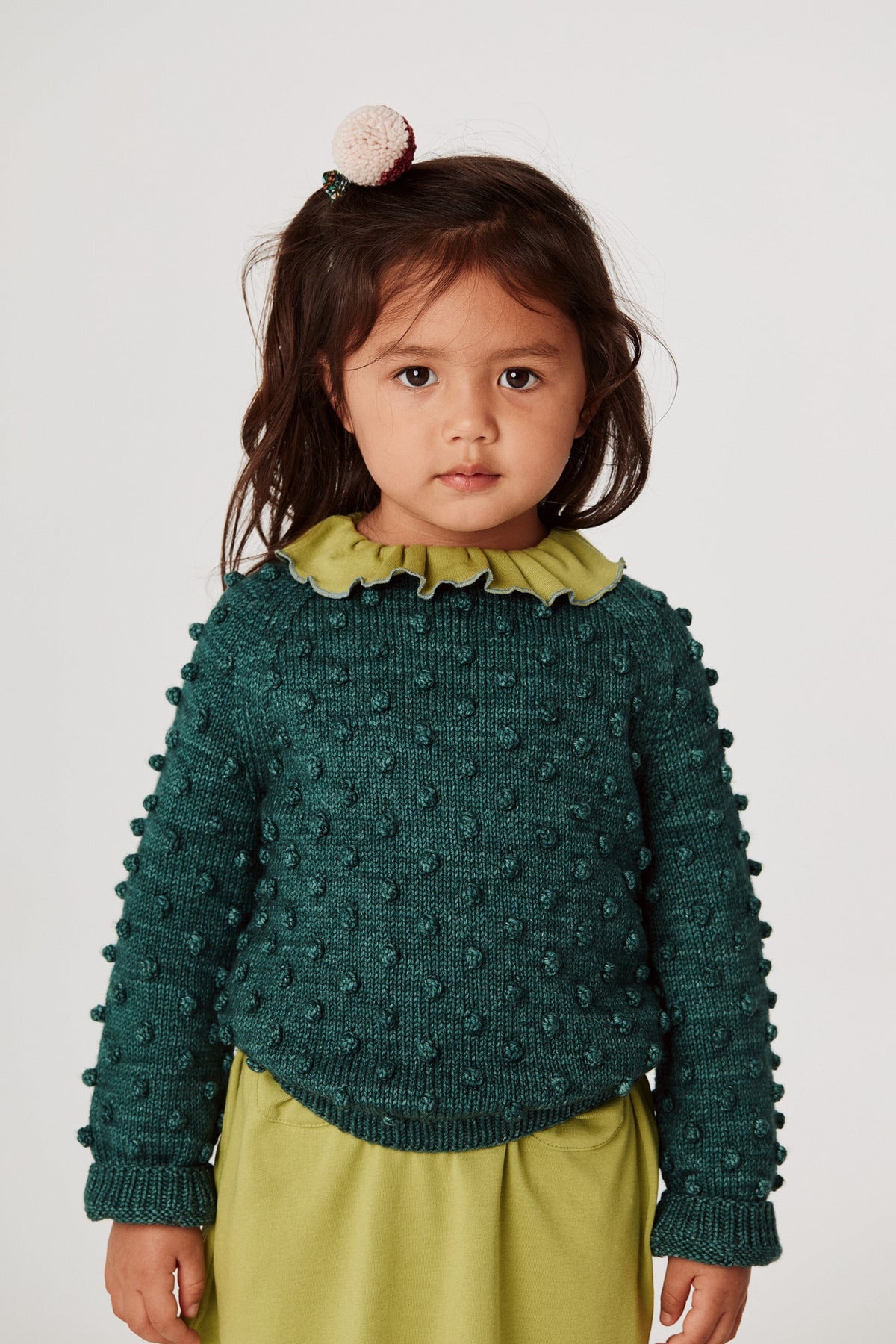 シルバー/レッド misha and puff popcorn sweater 3-4y - 通販