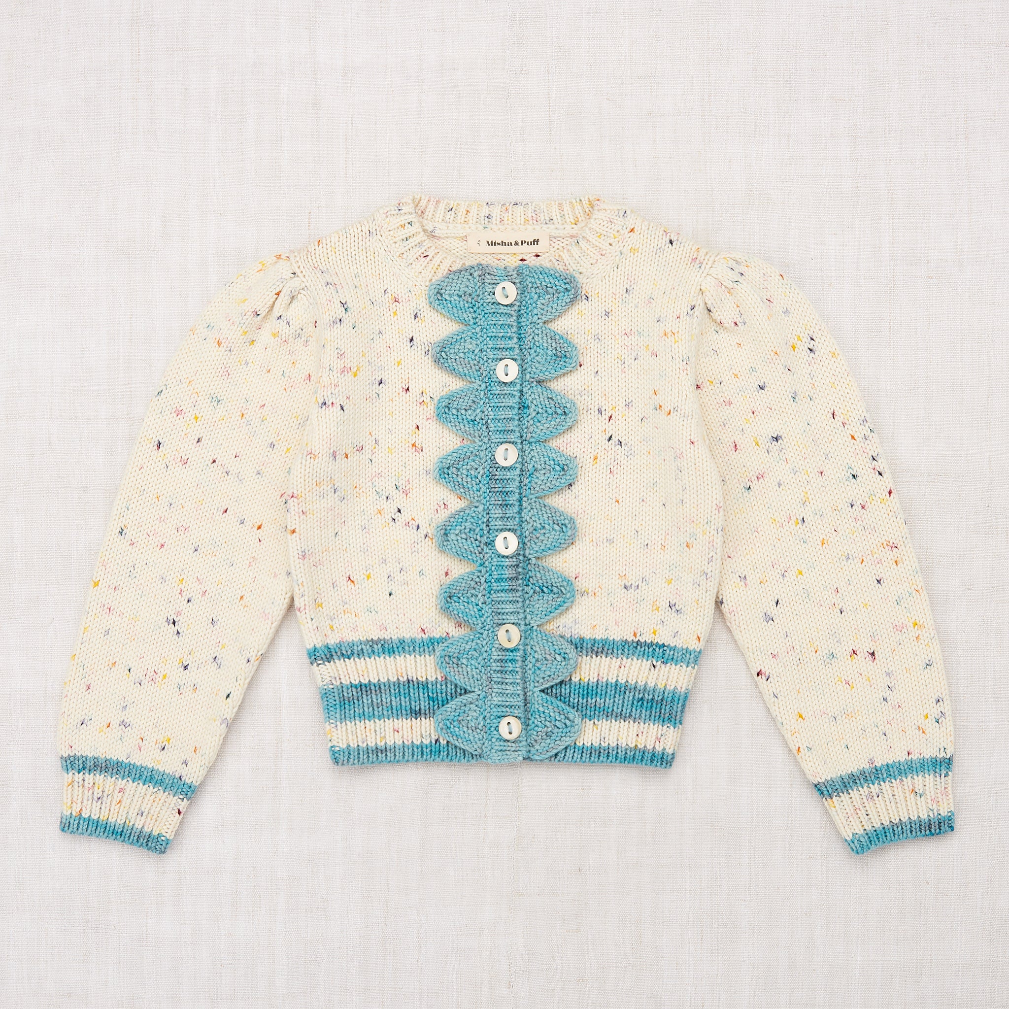 Rickrack Ellie Cardigan - Misha & Puff