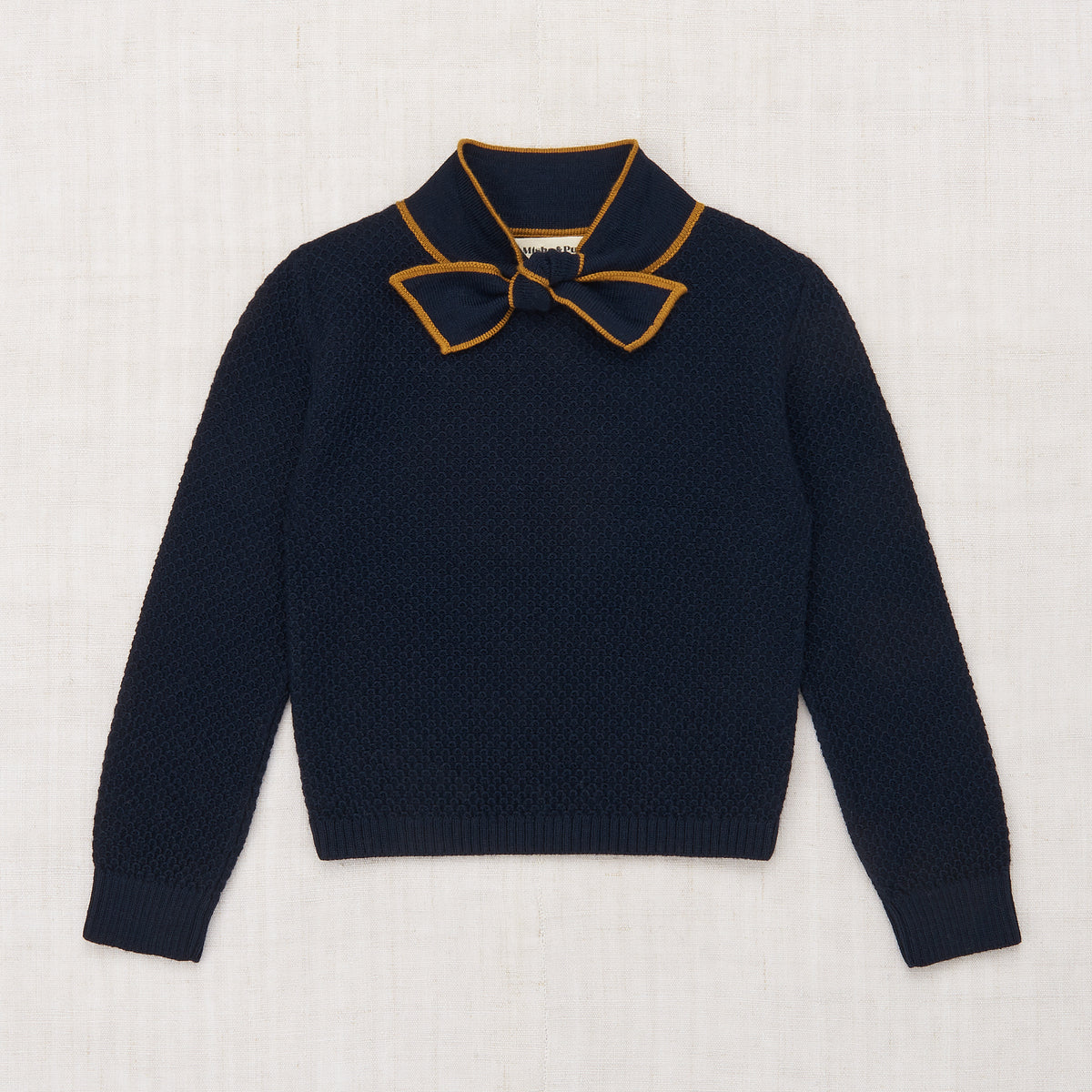 Bow Scout Sweater - Misha & Puff