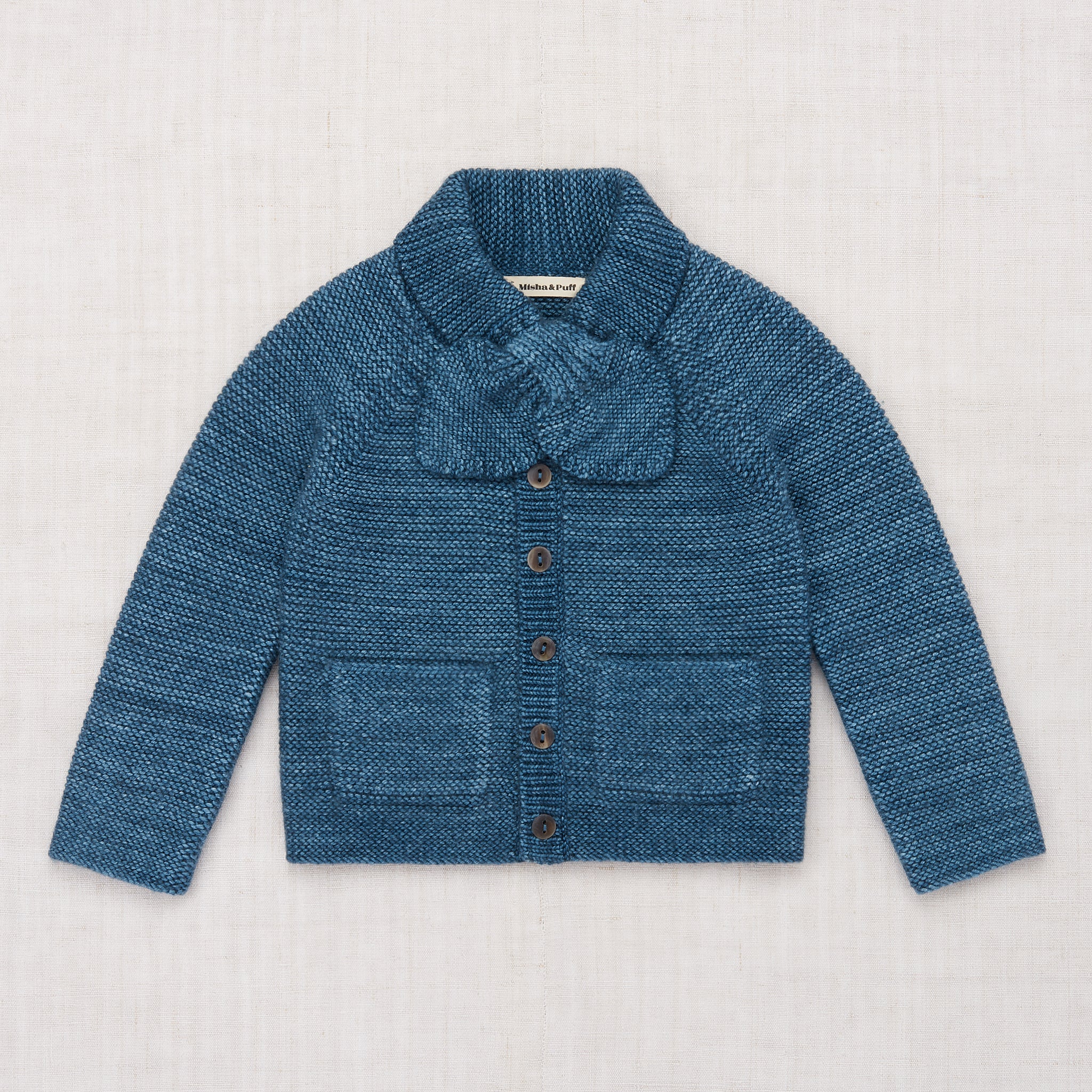 Mishau0026Puff Landscape Sweater blue smoke-