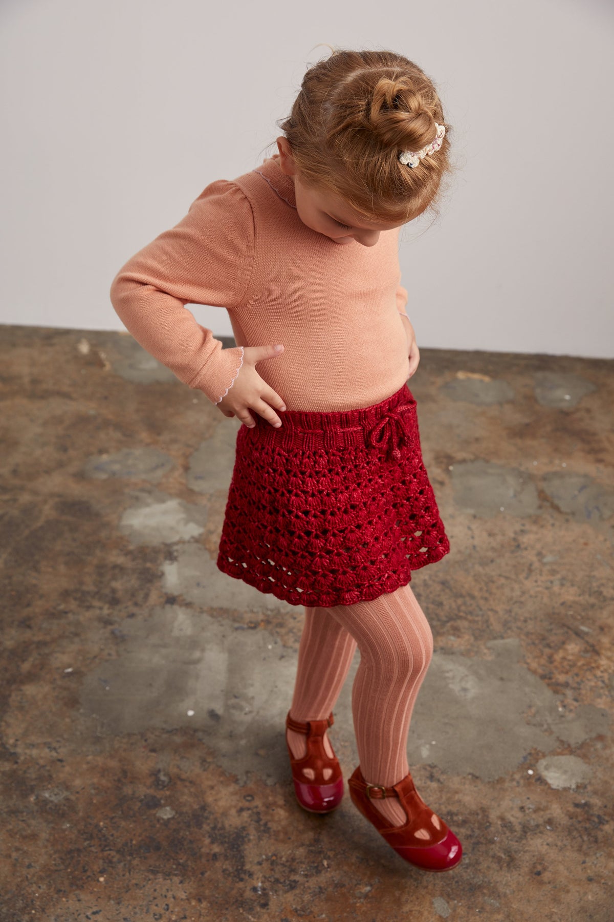 りしていま Mishau0026Puff crochet skirt 2-3y になったば