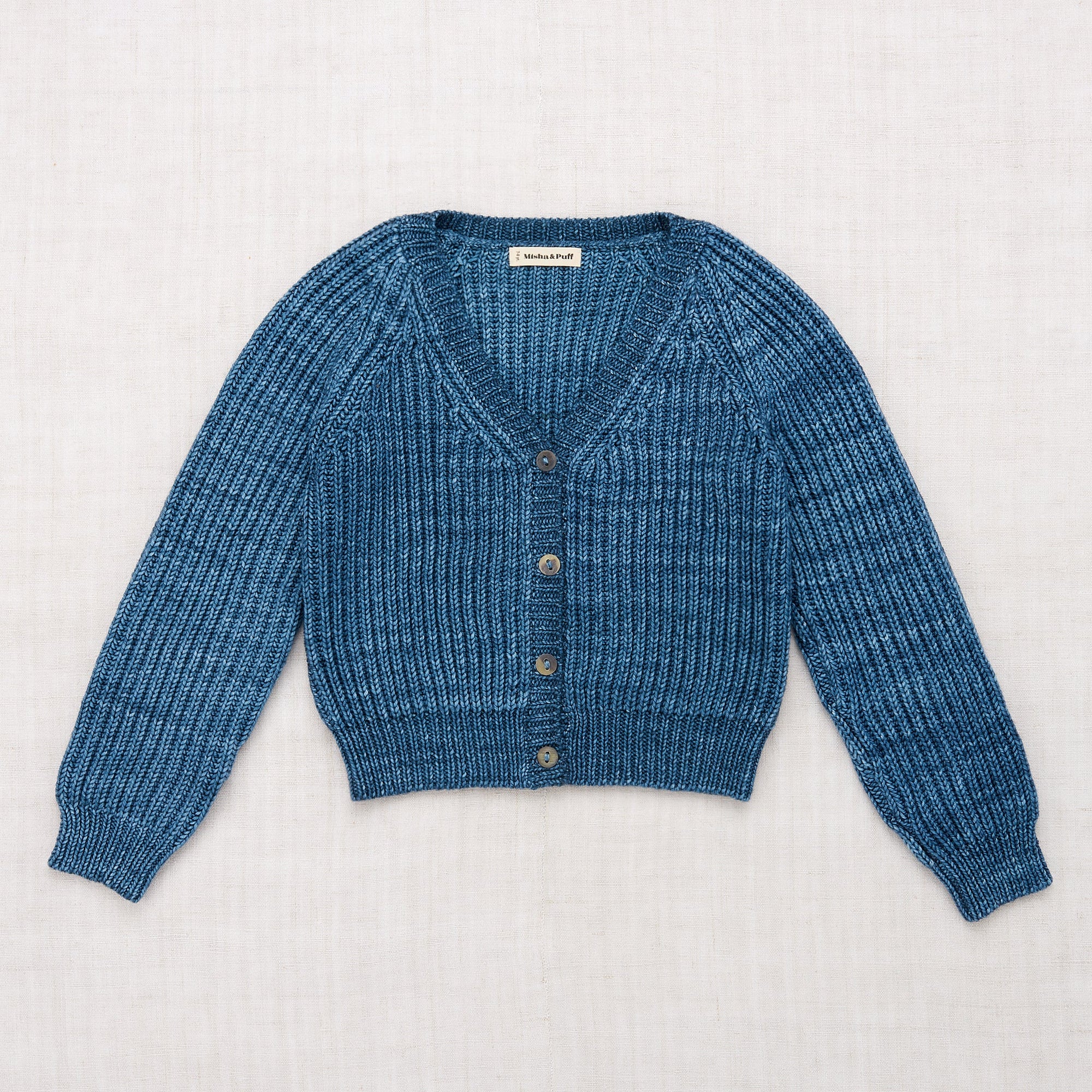 misha and puff scout cardigan alabaster ネット販促 カーディガン