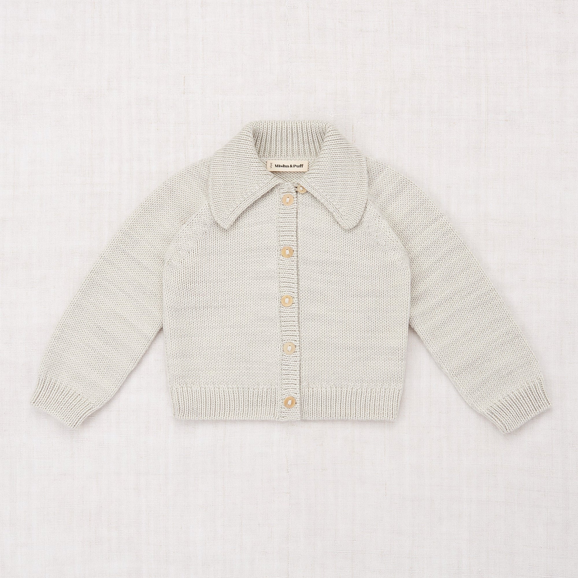 Basketweave Cardigan - Misha & Puff