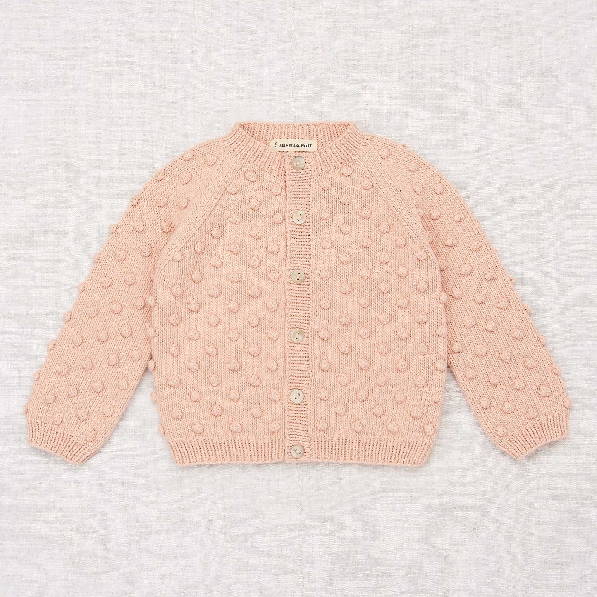 Summer Popcorn Cardigan - Misha & Puff