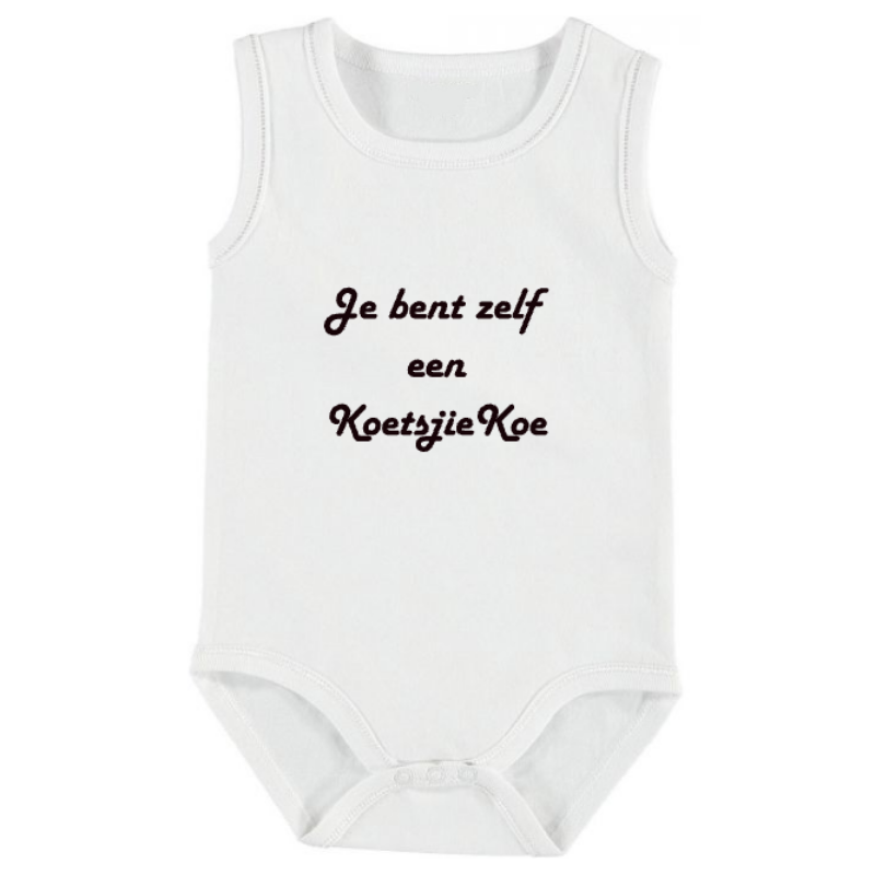 Super ✔️ Baby Romper - Je Bent Zelf Een KoetsjieKoe – StoereLook.nl RA-83