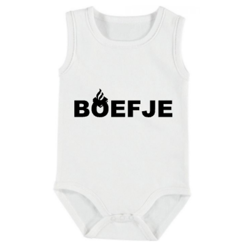 Verbazingwekkend Baby Romper met tekst - Boefje - Politie Logo – StoereLook.nl VV-06