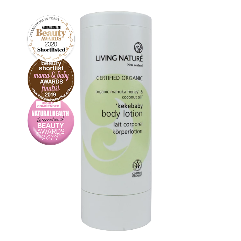 Living Nature Certified Organic Kekebaby Body Lotion