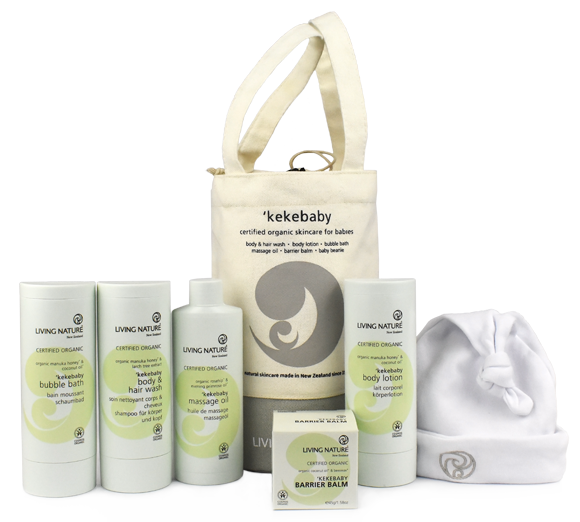 Living Nature Certified Organic 'Kekebaby Gift Pack