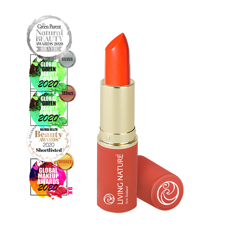 Living Nature Electric Coral Natural Lipstick