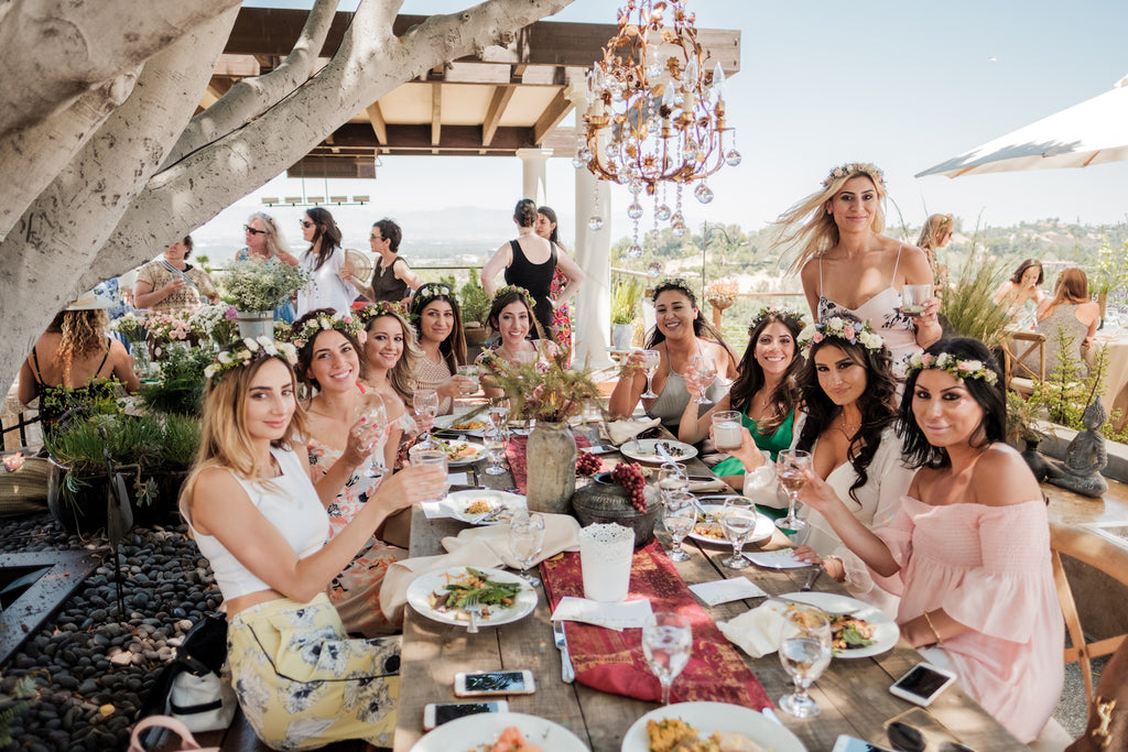 Fresh Flower Crowns Los Angeles, flower crown bar LA