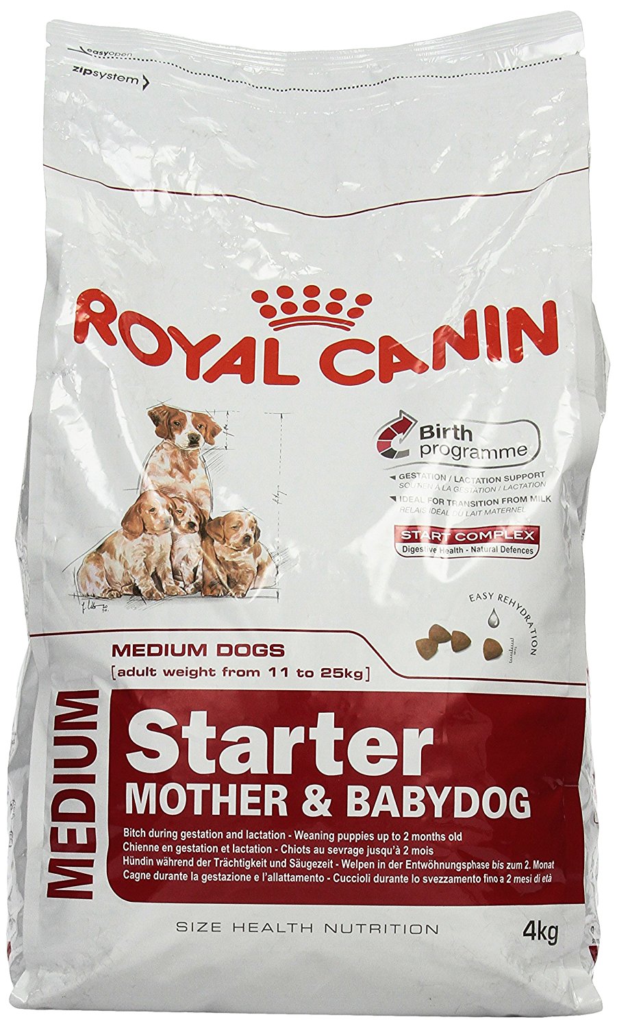 royal canin medium starter mother & babydog